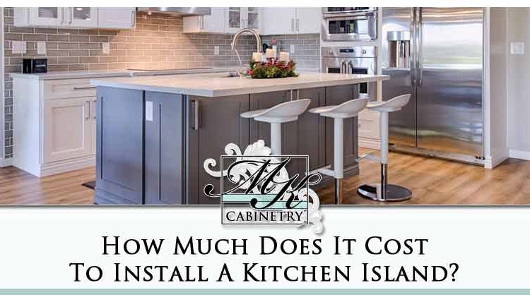 Kitchen Island Cost 2020 Average, How Far Should A Kitchen Island Be From The Cabinets